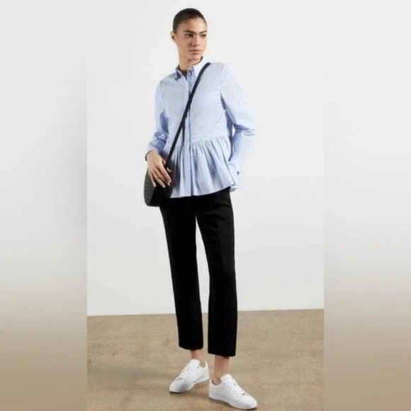 Ted Baker London Striped Peplum Top NWT - Picture 9 of 9